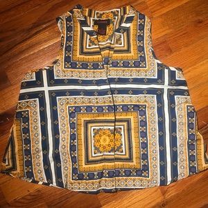 Beautiful Button Down Tank